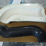 2 Plies Fiberglass 1 Ply Carbon Fiber Reproduction